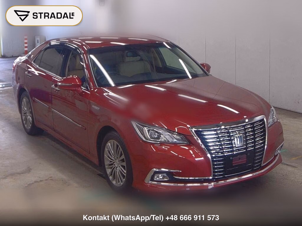TOYOTA CROWN HYBRID ROYAL SALOON G ADVANCED PACKAGE 2015, aukcja z Japonii, zdjęcie 1