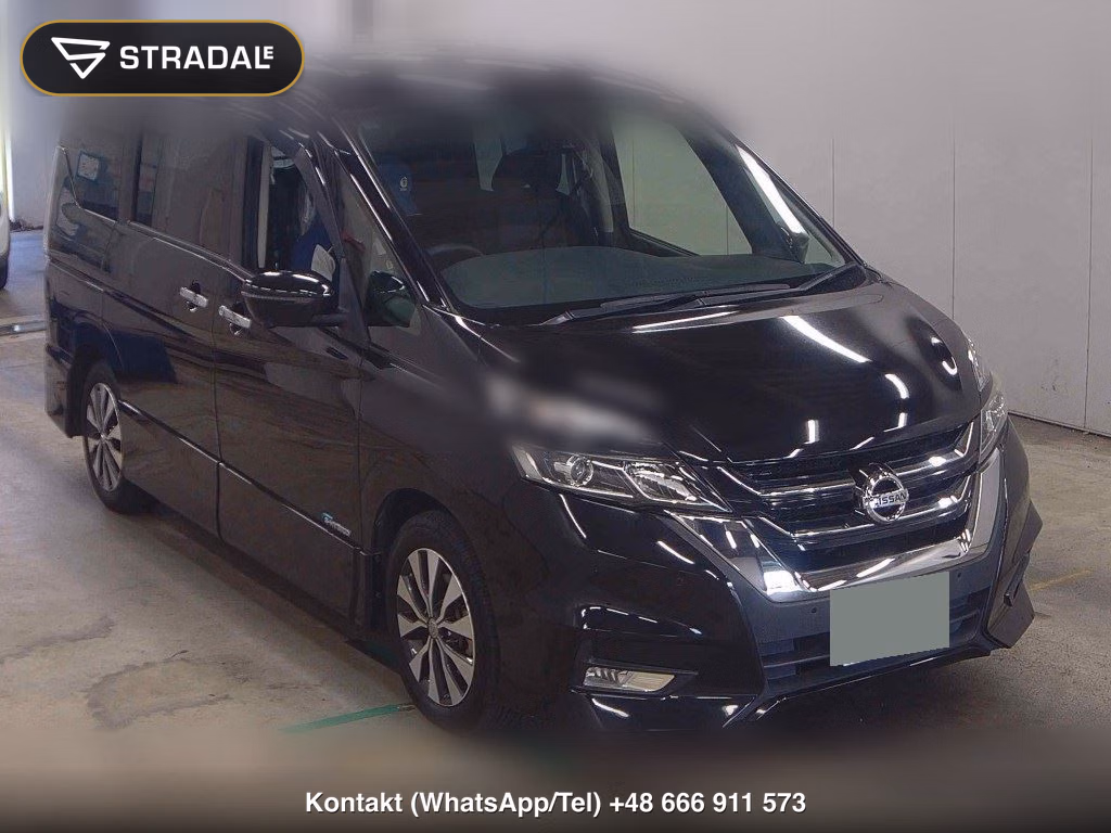 NISSAN SERENA 5D OTHERS 2017, aukcja z Japonii, zdjęcie 1