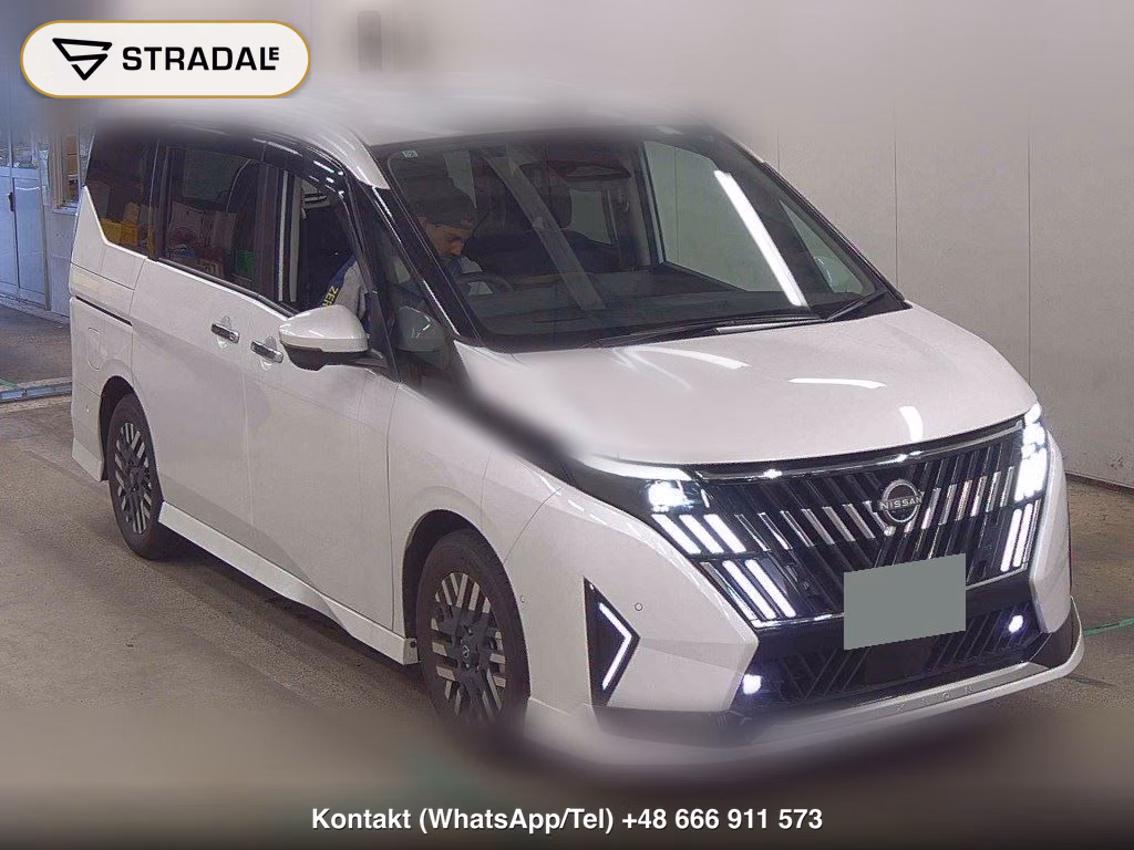 NISSAN SERENA 5D E-POWER LUXION 2026, aukcja z Japonii, zdjęcie 1