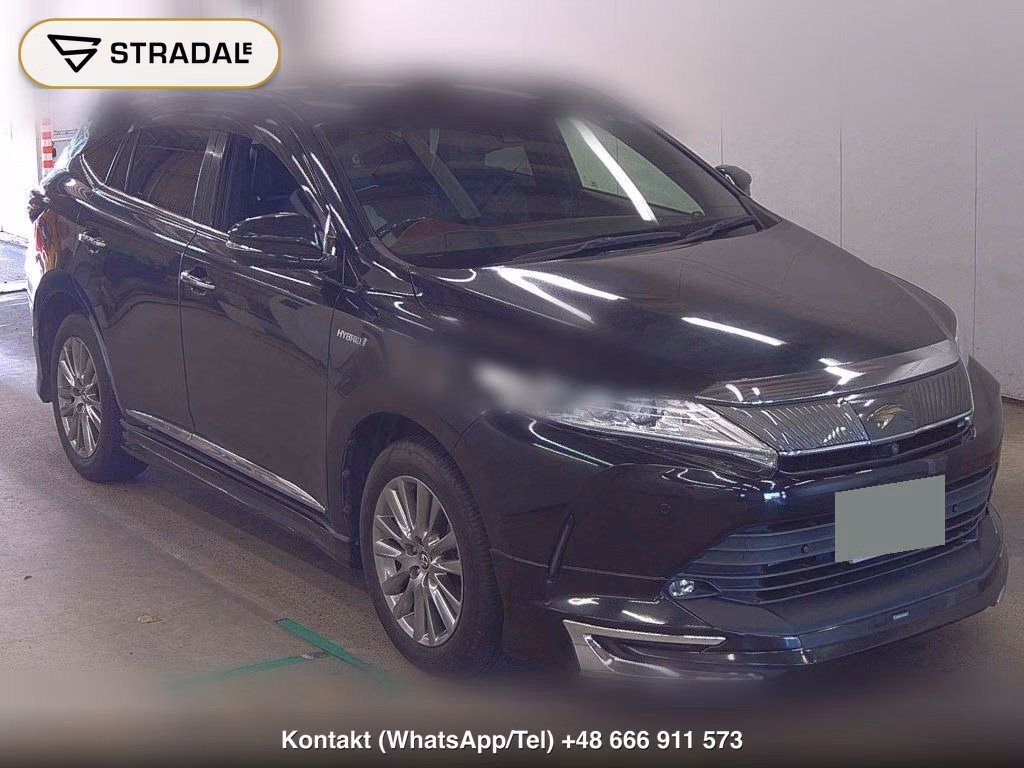 TOYOTA HARRIER HYBRID 4WD PROGRESS METAL AND LEATHER PACKAGE 2019, aukcja z Japonii, zdjęcie 1