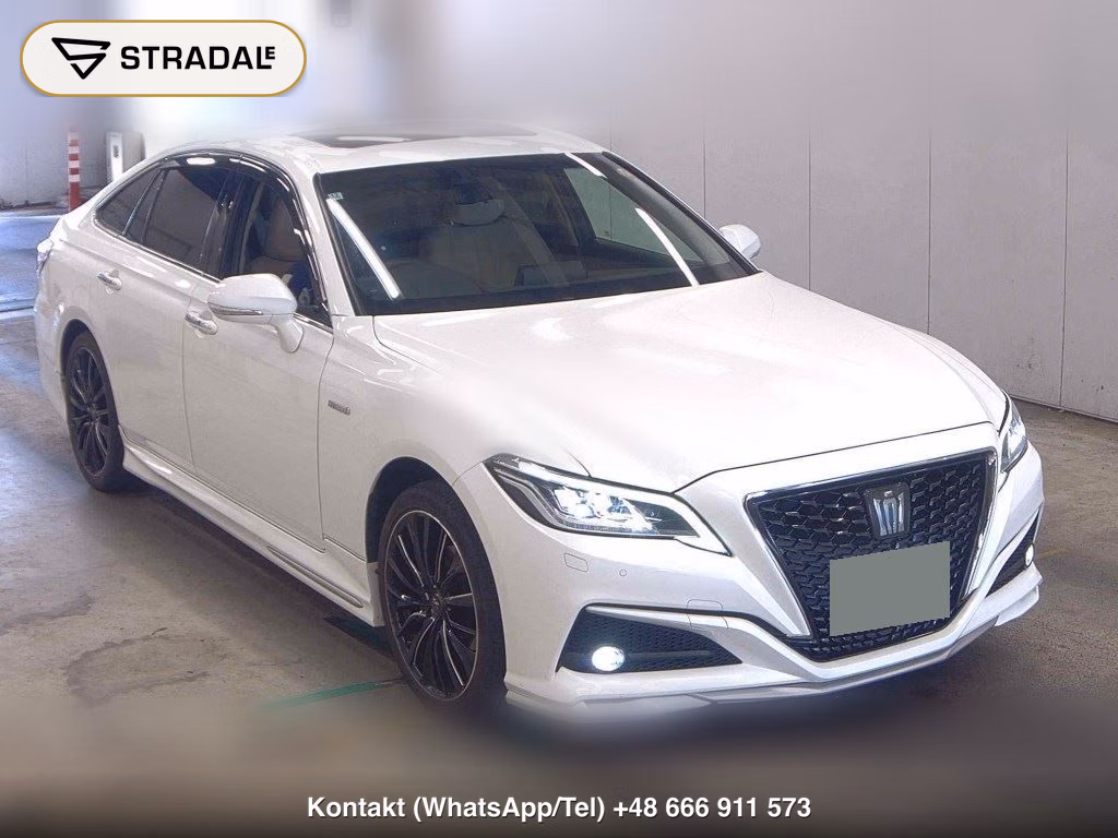 TOYOTA CROWN HYBRID 4WD G FOUR 2018, aukcja z Japonii, zdjęcie 1