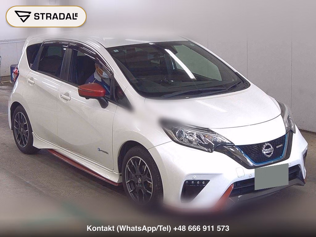 NISSAN NOTE E-POWER NISMO 2018, aukcja z Japonii, zdjęcie 1