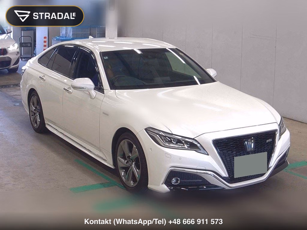 TOYOTA CROWN HYBRID RS ADVANCE 2018, aukcja z Japonii, zdjęcie 1