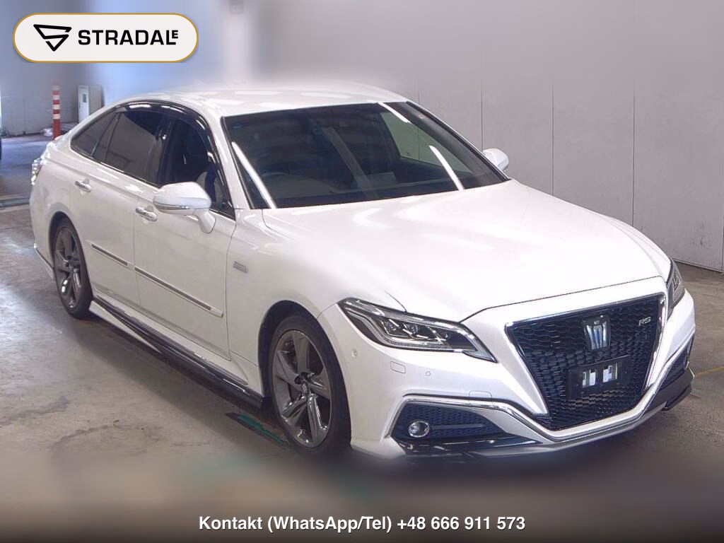 TOYOTA CROWN HYBRID RS ADVANCE 2018, aukcja z Japonii, zdjęcie 1