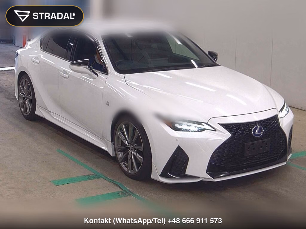 LEXUS IS 4D IS300H F SPORT 2021, aukcja z Japonii, zdjęcie 1
