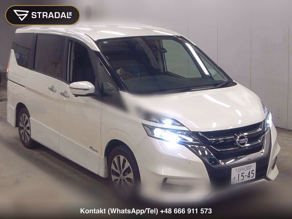 NISSAN SERENA 5D HIGHWAY STAR 2016, aukcja z Japonii, zdjęcie 1