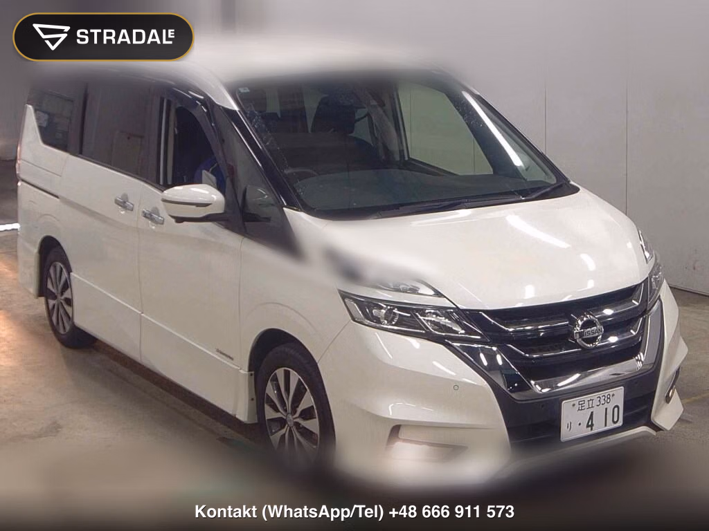 NISSAN SERENA 5D HIGHWAY STAR V SELECTION Ⅱ 2019, aukcja z Japonii, zdjęcie 1