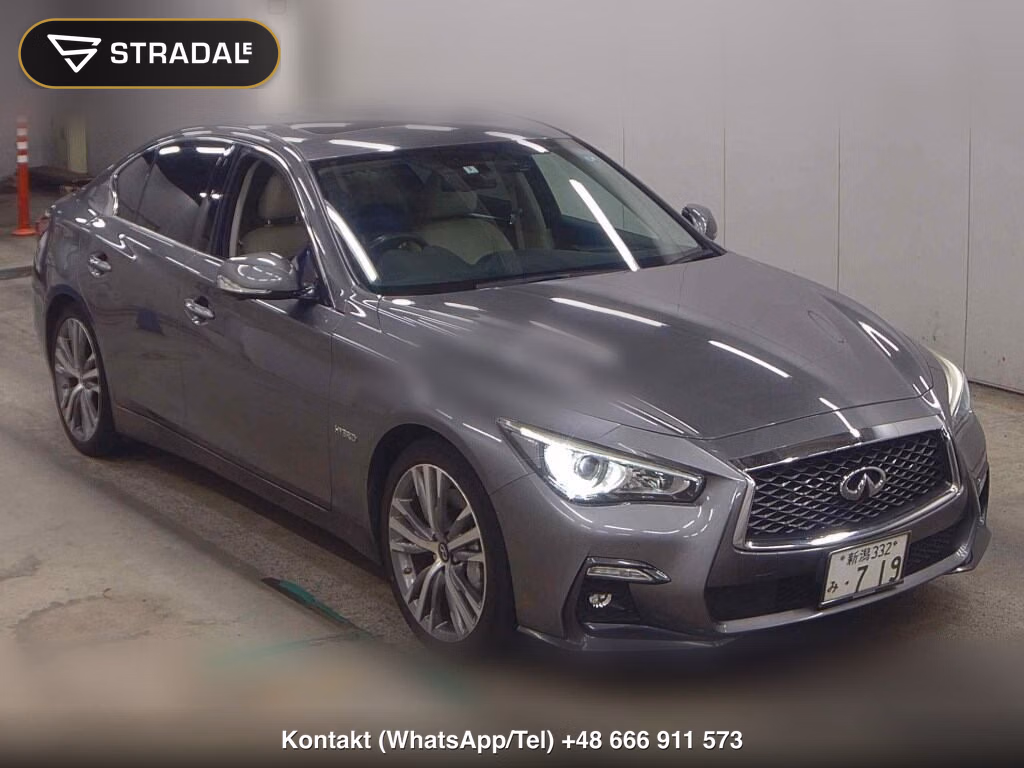NISSAN SKYLINE 4D 4WD 350GT FOUR HYBRID TYPE SP 2018, aukcja z Japonii, zdjęcie 1