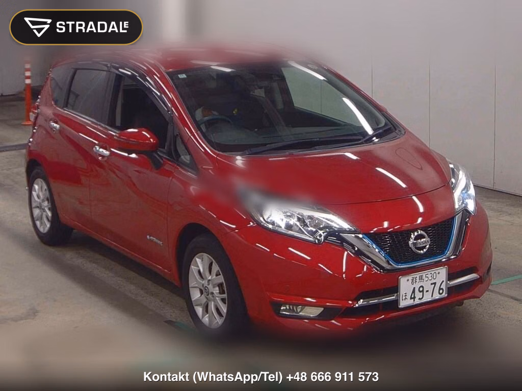 NISSAN NOTE E-POWER MEDALIST 2018, aukcja z Japonii, zdjęcie 1