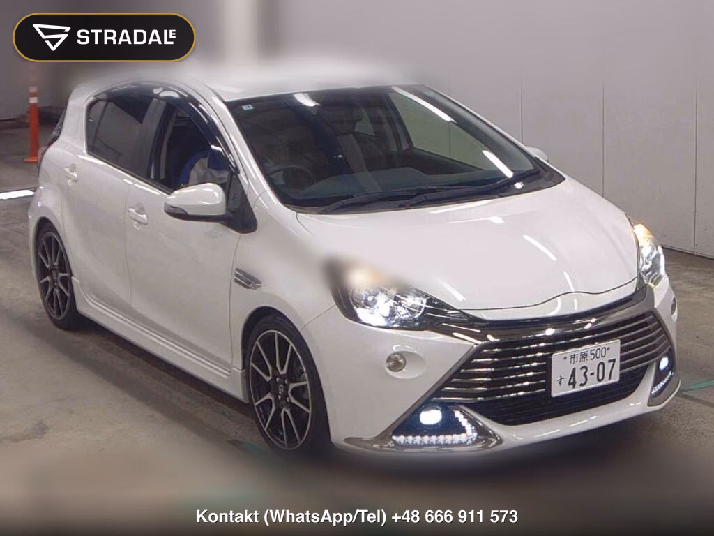 TOYOTA AQUA G GS 2015, aukcja z Japonii, zdjęcie 1