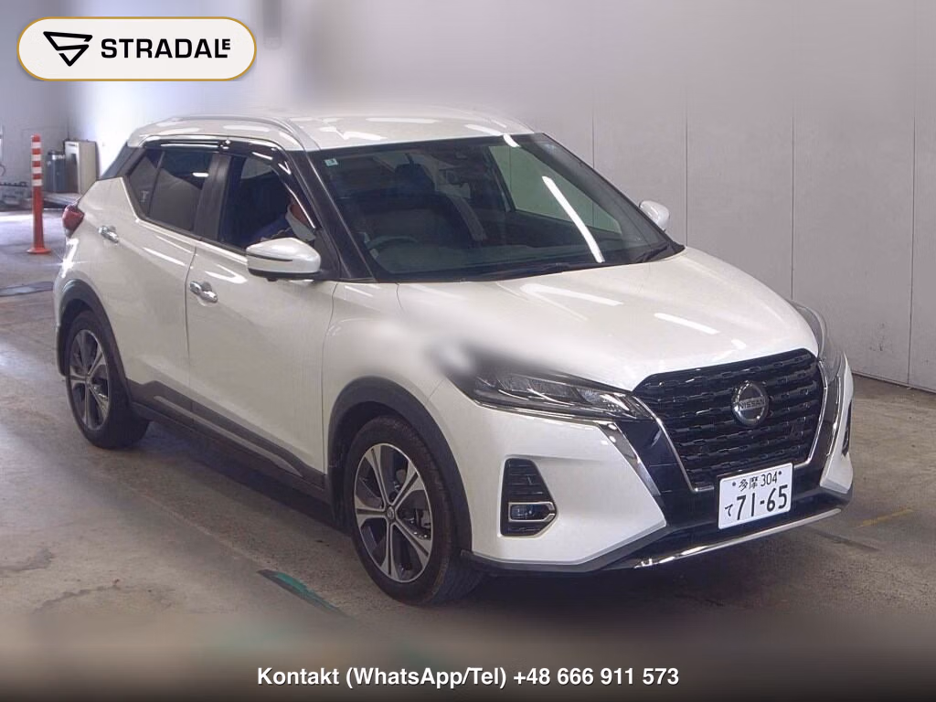 NISSAN KICKS 5D X 2021, aukcja z Japonii, zdjęcie 1