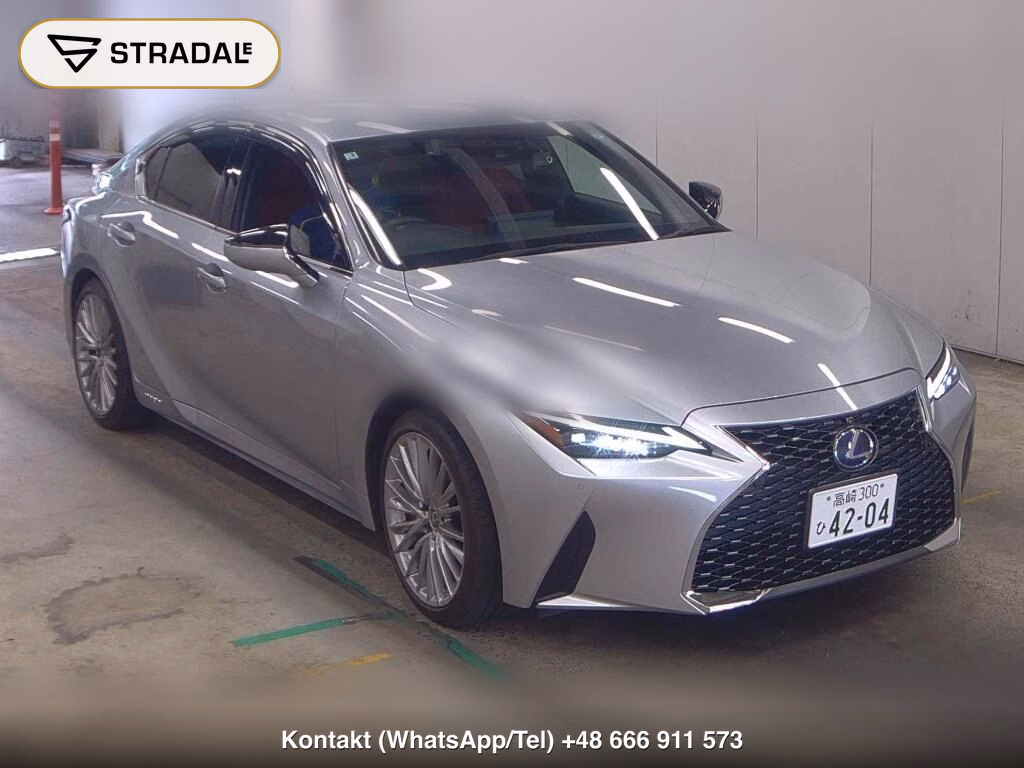 LEXUS IS 4D 4WD IS300H VERSION L 2021, aukcja z Japonii, zdjęcie 1