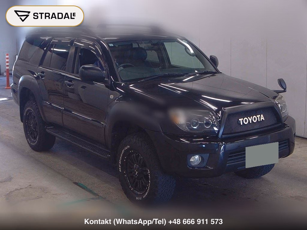TOYOTA HILUX SURF 5D 4WD SSR-X LIMITED 2005, aukcja z Japonii, zdjęcie 1