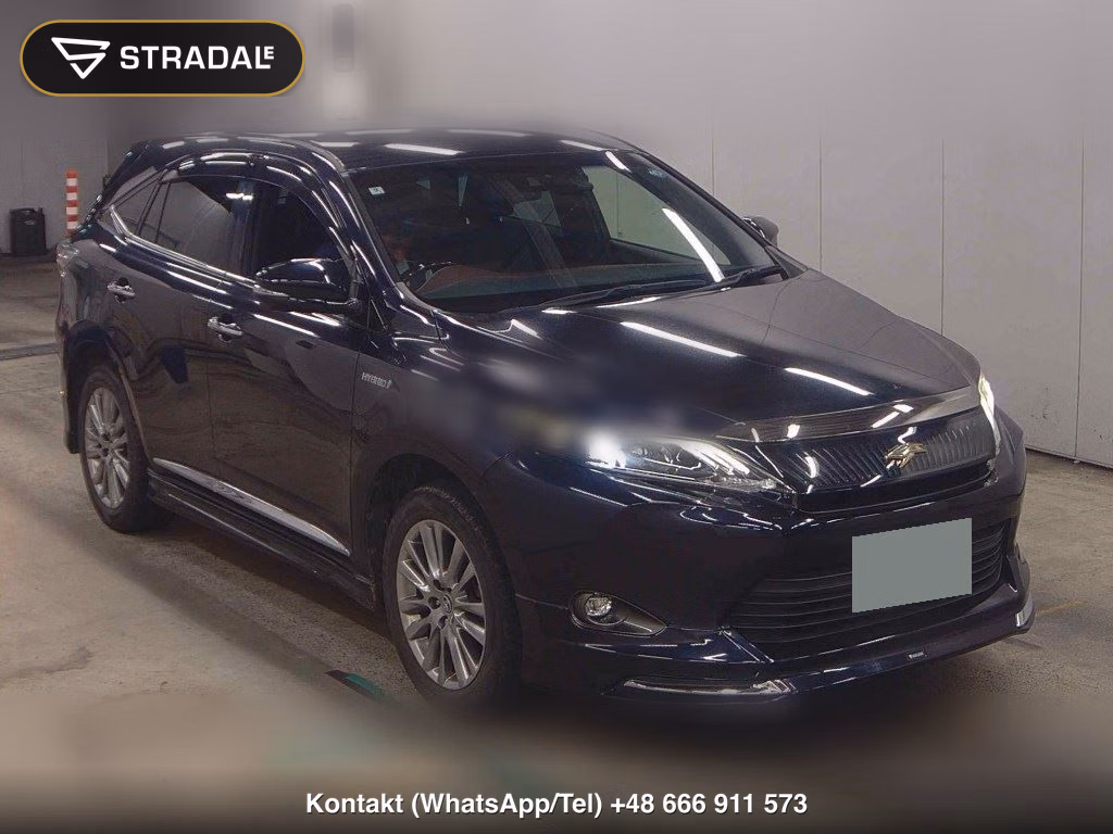 TOYOTA HARRIER HYBRID 4WD PREMIUM 2014, aukcja z Japonii, zdjęcie 1