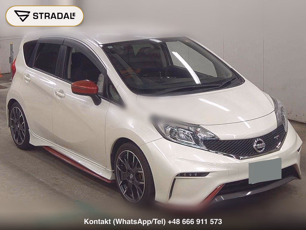 NISSAN NOTE NISMO S 2014, aukcja z Japonii, zdjęcie 1