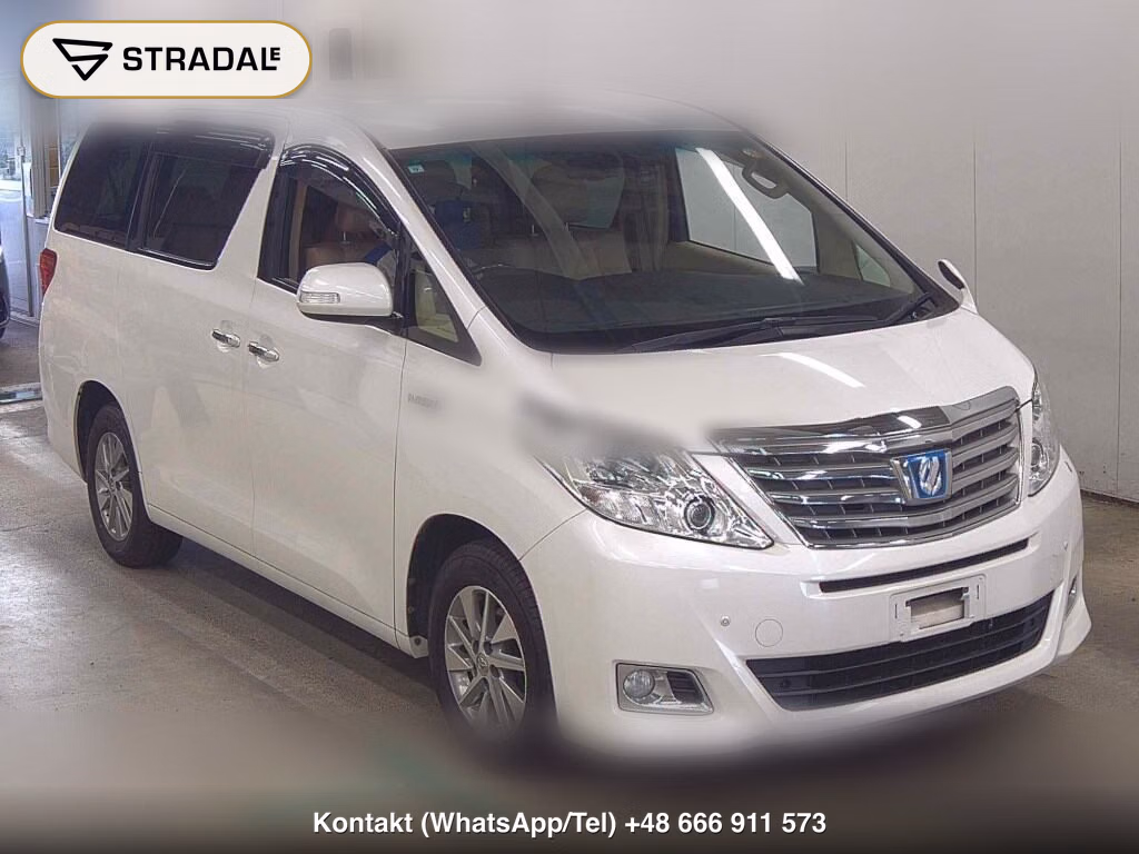 TOYOTA ALPHARD HYBRID 4WD G 2013, aukcja z Japonii, zdjęcie 1