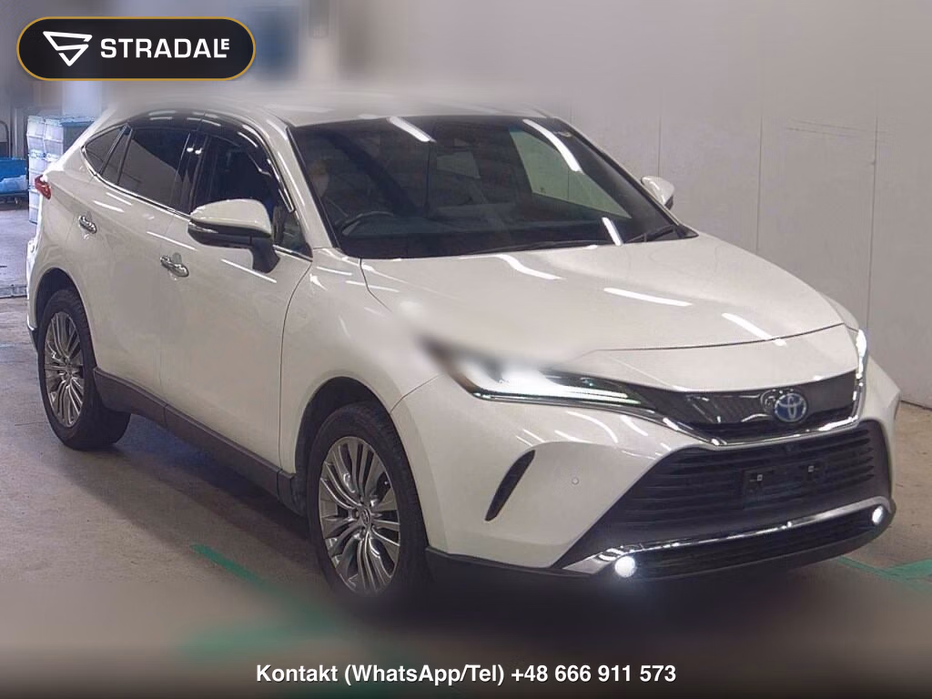 TOYOTA HARRIER HYBRID Z 2021, aukcja z Japonii, zdjęcie 1