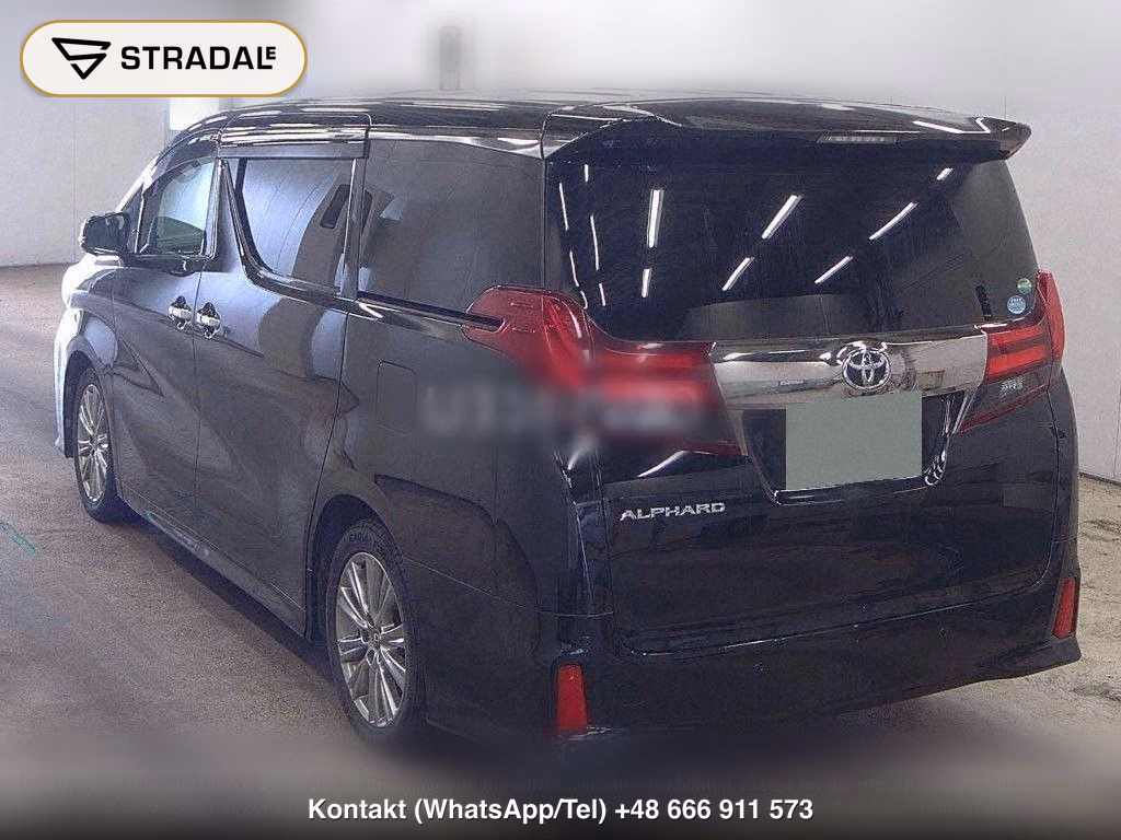 TOYOTA ALPHARD 2.5S A PACKAGE TYPE BLACK, miniaturka 3