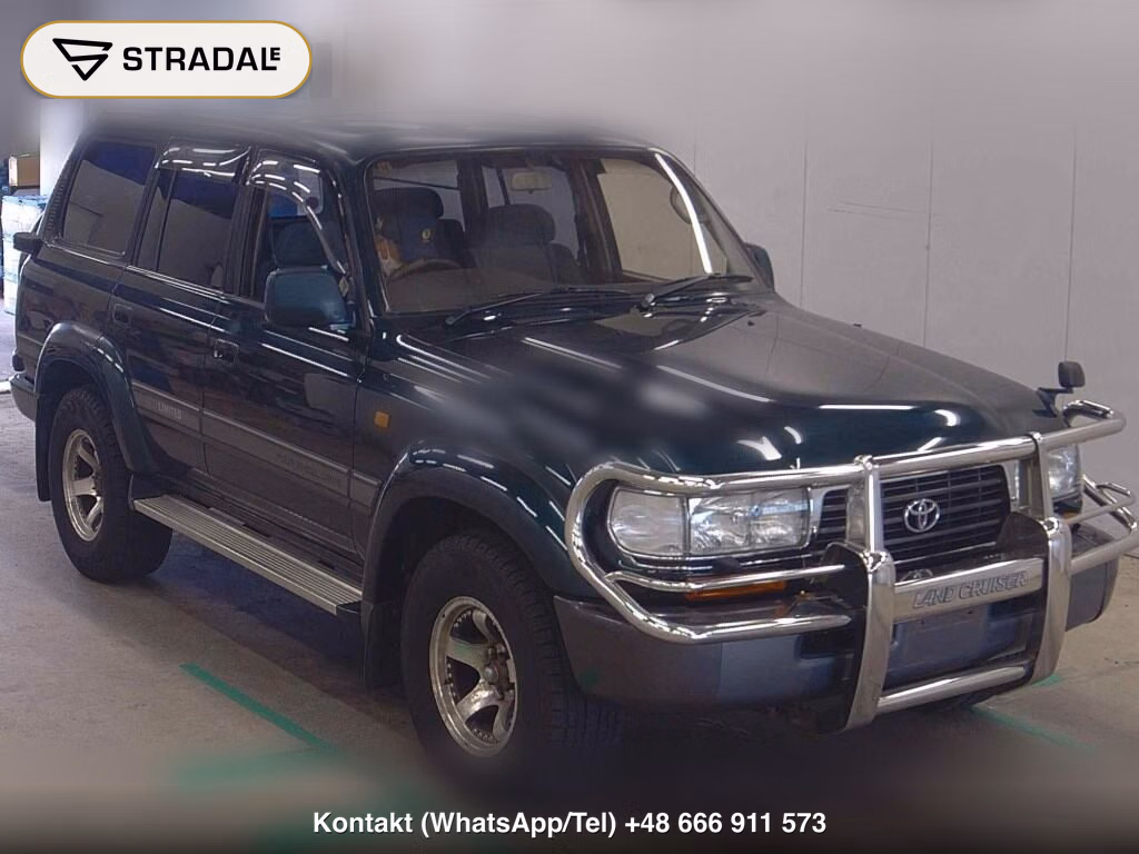 TOYOTA LAND CRUISER 80 4WD VX LIMITED 1995, aukcja z Japonii, zdjęcie 1