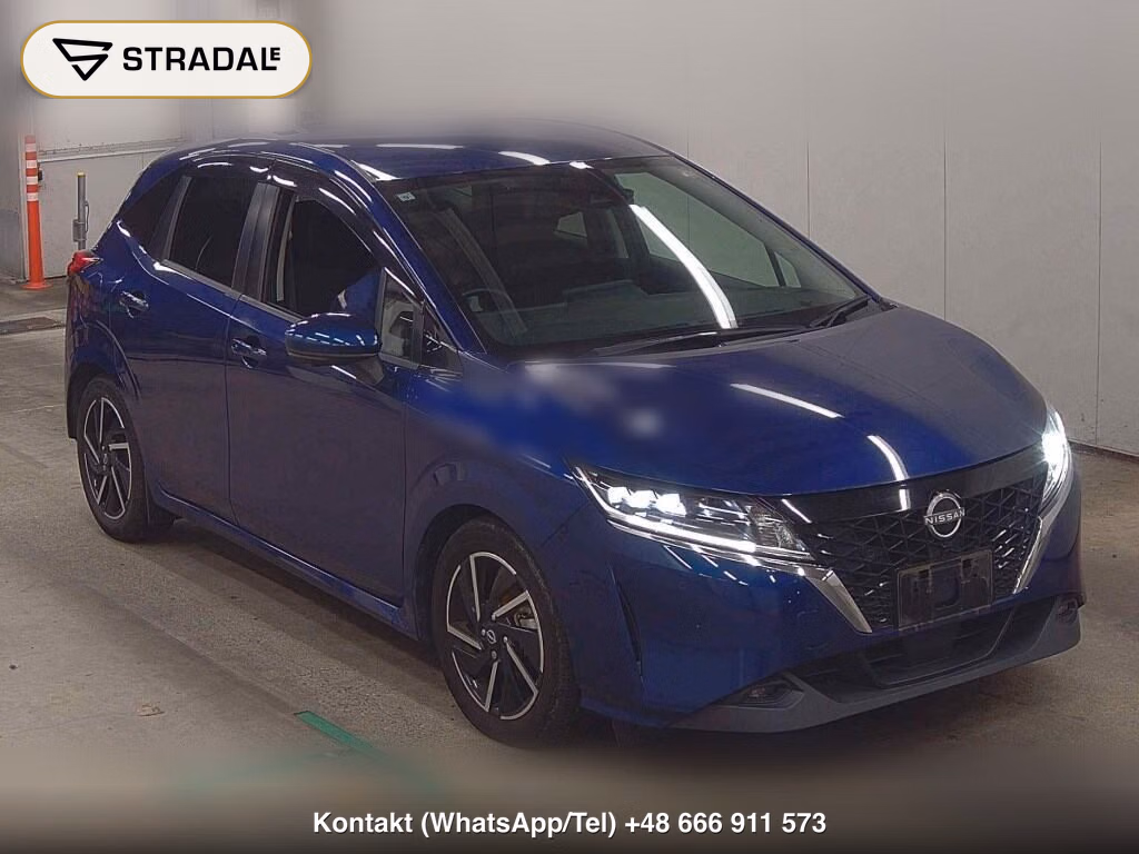 NISSAN NOTE X 2021, aukcja z Japonii, zdjęcie 1