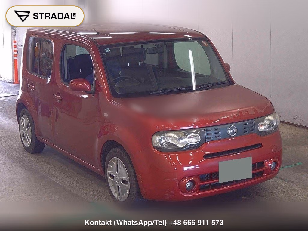 NISSAN CUBE 15X V SELECTION 2012, aukcja z Japonii, zdjęcie 1