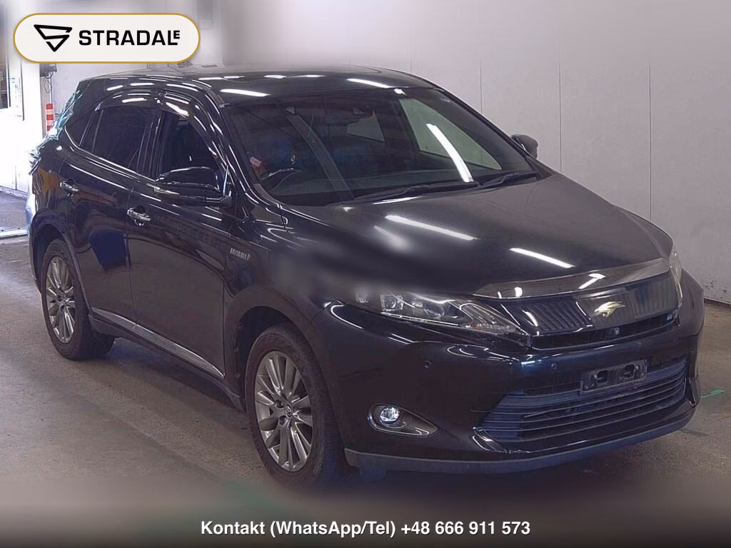 TOYOTA HARRIER HYBRID 4WD PREMIUM ADVANCED PACKAGE 2014, aukcja z Japonii, zdjęcie 1