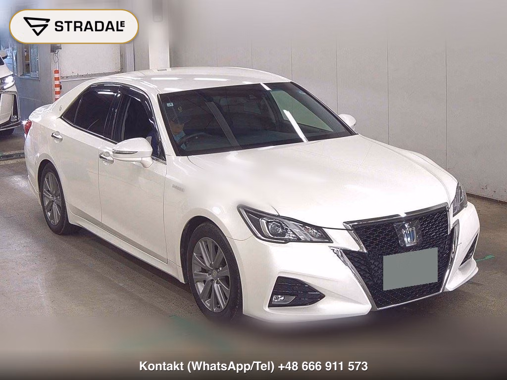 TOYOTA CROWN HYBRID ATHLETE S 2017, aukcja z Japonii, zdjęcie 1