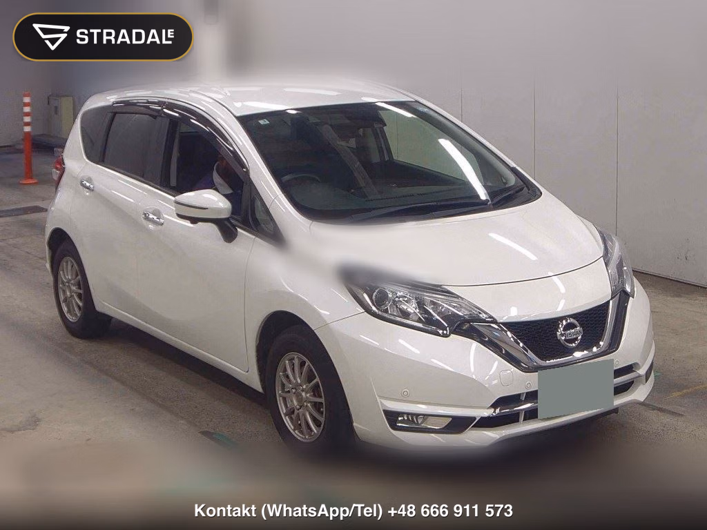 NISSAN NOTE 4WD MEDALIST X FOUR SMART SAFETY EDITION 2017, aukcja z Japonii, zdjęcie 1