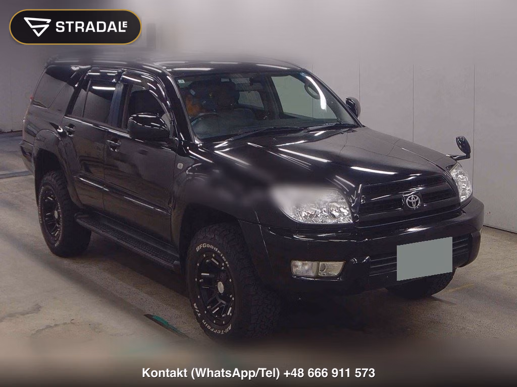 TOYOTA HILUX SURF 5D 4WD SSR-G 2005, aukcja z Japonii, zdjęcie 1