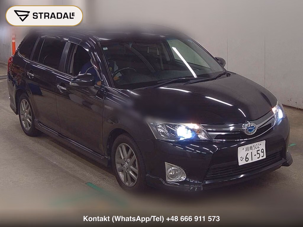 TOYOTA COROLLA FIELDER HYBRID G AERO TOURER W×B 2013, aukcja z Japonii, zdjęcie 1