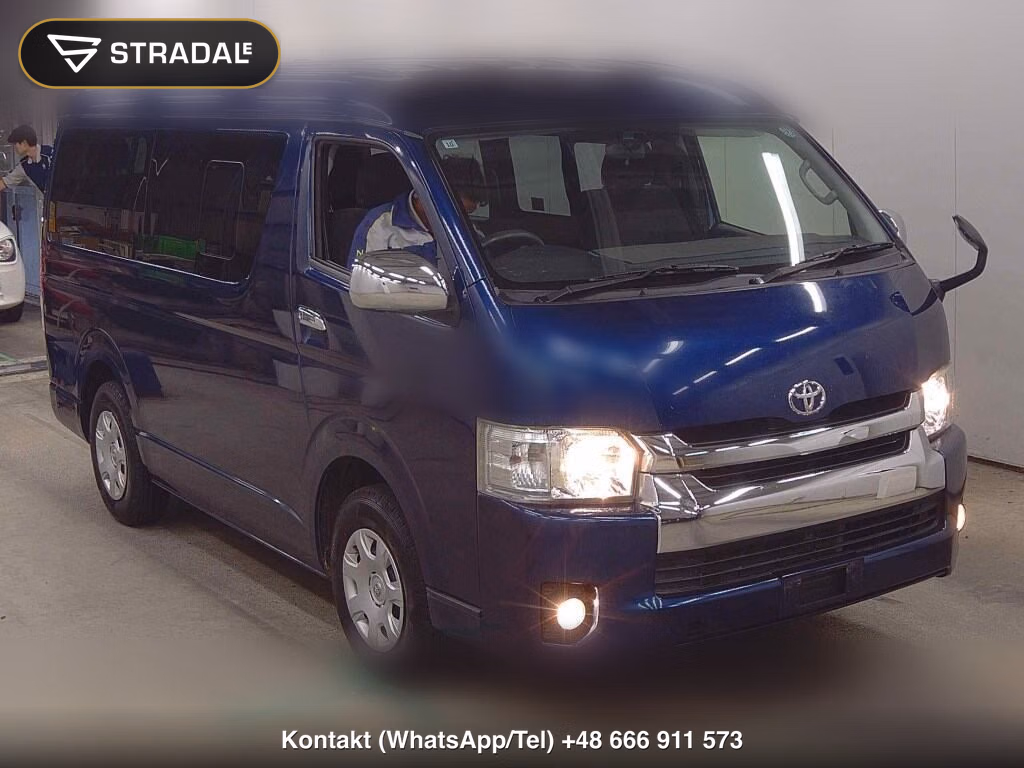 TOYOTA HIACE WAGON 4D 4WD GL 2015, aukcja z Japonii, zdjęcie 1