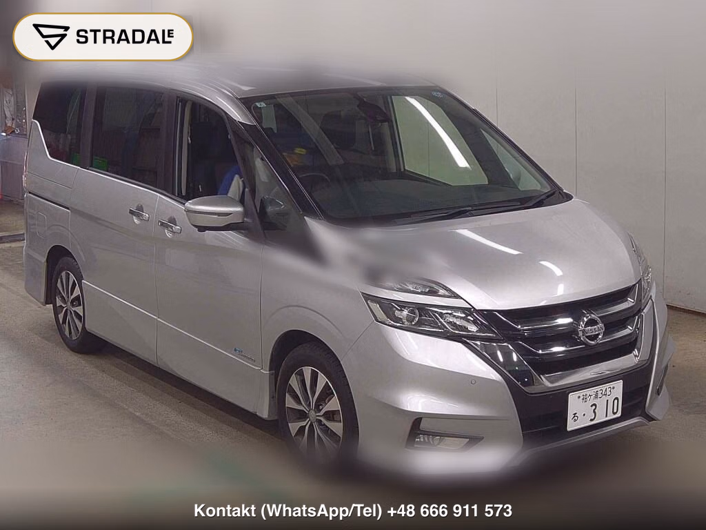 NISSAN SERENA 5D HIGHWAY STAR V SELECTION 2018, aukcja z Japonii, zdjęcie 1