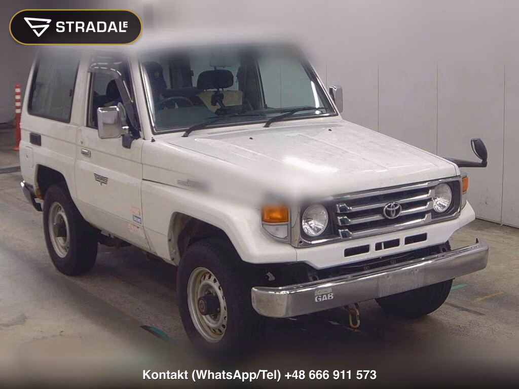TOYOTA LAND CRUISER 70 3D 4WD LX 2000, aukcja z Japonii, zdjęcie 1