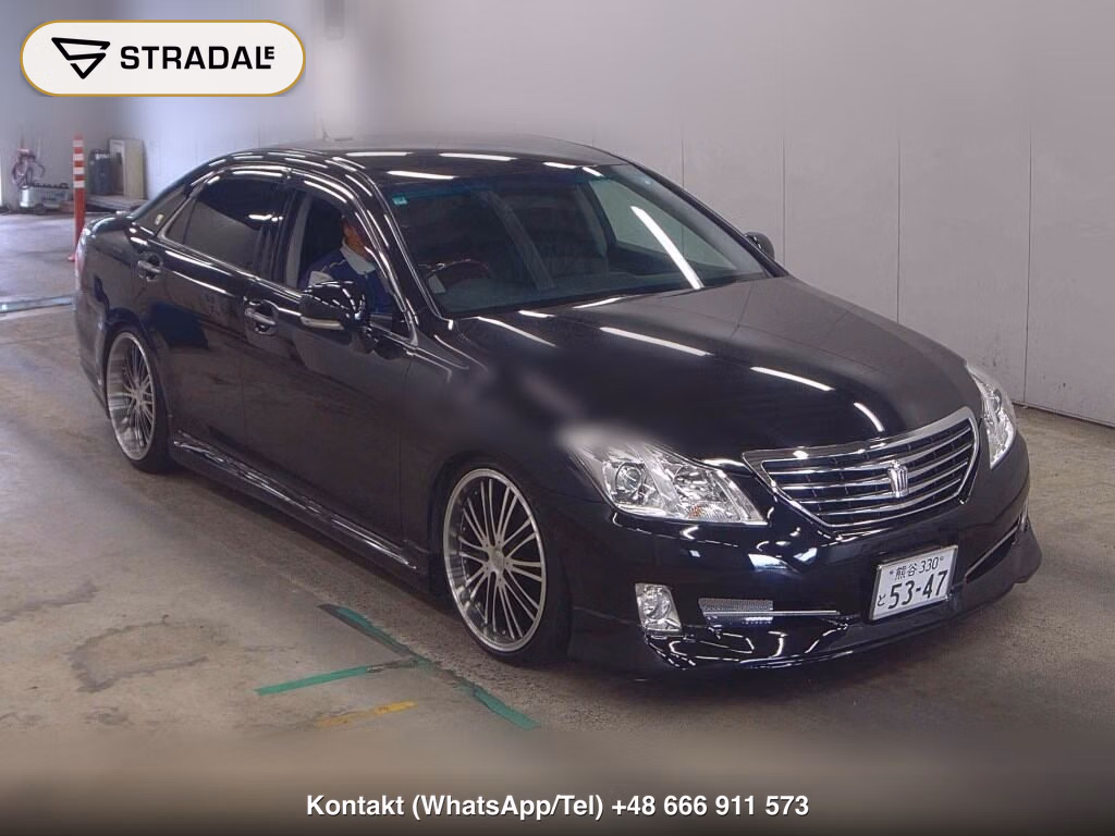 TOYOTA CROWN 4D 2.5 ROYAL SALOON ANNIVERSARY EDITION 2008, aukcja z Japonii, zdjęcie 1