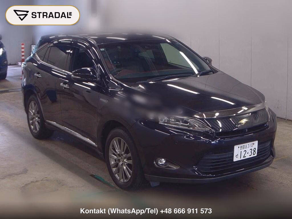 TOYOTA HARRIER HYBRID 4WD PREMIUM ADVANCED PACKAGE 2014, aukcja z Japonii, zdjęcie 1