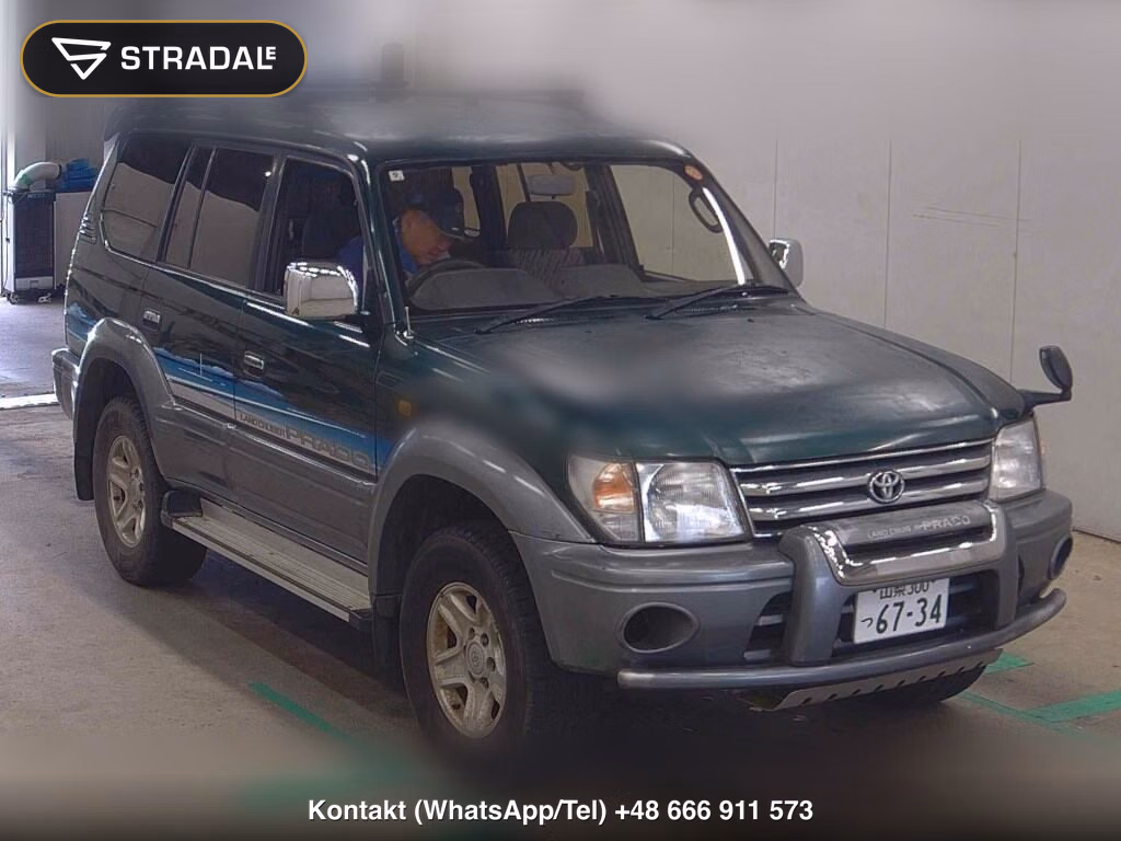 TOYOTA LAND CRUISER PRADO 5D 4WD TX PACKAGE Ⅰ 1998, aukcja z Japonii, zdjęcie 1