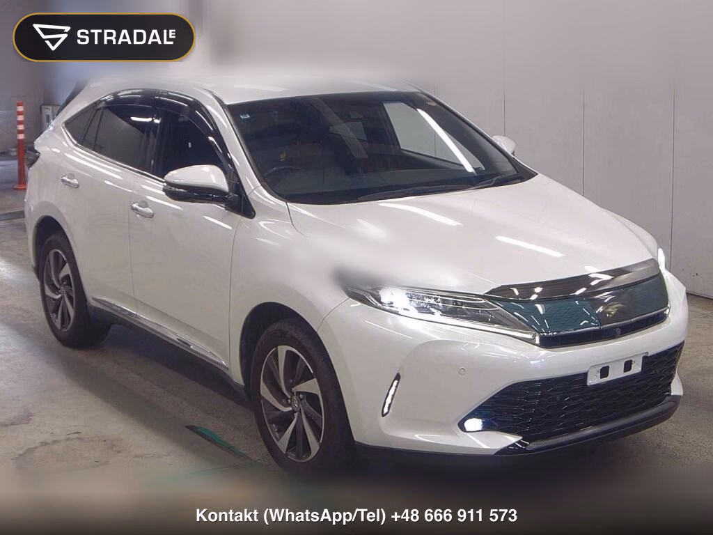 TOYOTA HARRIER PROGRESS METAL AND LEATHER PACKAGE 2017, aukcja z Japonii, zdjęcie 1