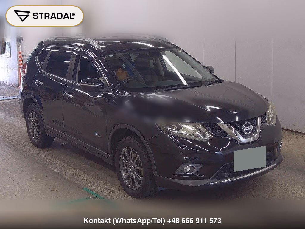 NISSAN X-TRAIL 4WD 20X HYBRID EMERGENCY BRAKE PACKAGE 2016, aukcja z Japonii, zdjęcie 1