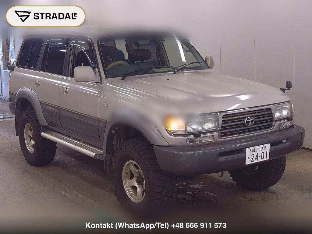 TOYOTA LAND CRUISER 80 4WD VX LIMITED 1995, aukcja z Japonii, zdjęcie 1