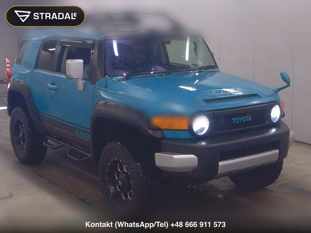 TOYOTA FJ CRUISER 4WD OFF-ROAD PACKAGE 2012, aukcja z Japonii, zdjęcie 1