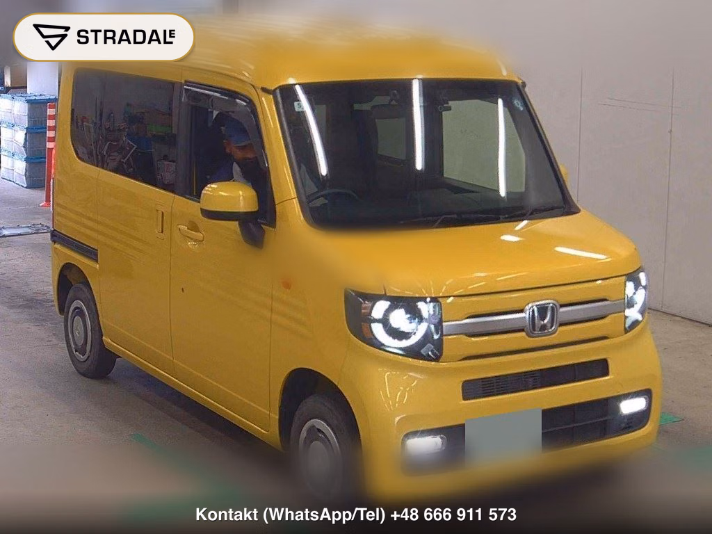HONDA N-VAN 4WD +STYLE FUN TURBO 2021, aukcja z Japonii, zdjęcie 1