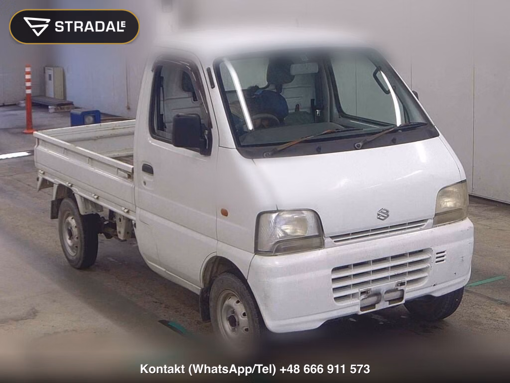 SUZUKI CARRY TRUCK 4WD KA 1999, aukcja z Japonii, zdjęcie 1
