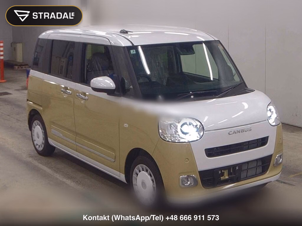 DAIHATSU MOVE CANBUS STRIPES G 2025, aukcja z Japonii, zdjęcie 1