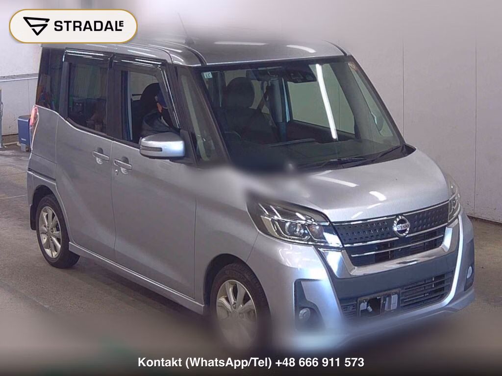 NISSAN DAYZ ROOX HIGHWAY STAR X 2017, aukcja z Japonii, zdjęcie 1
