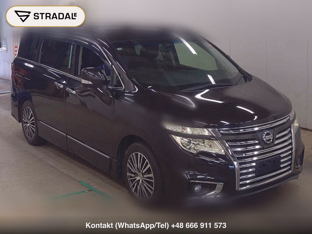 NISSAN ELGRAND 5D 250 HIGHWAY STAR 2014, aukcja z Japonii, zdjęcie 1