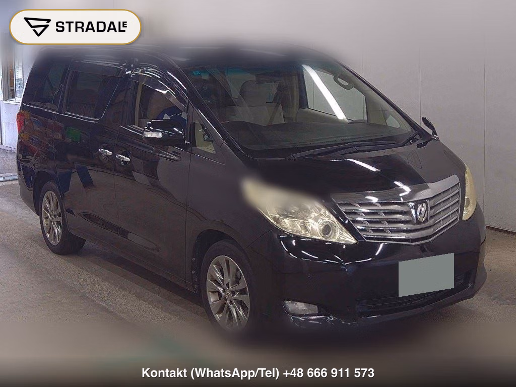 TOYOTA ALPHARD 4WD 2010, aukcja z Japonii, zdjęcie 1