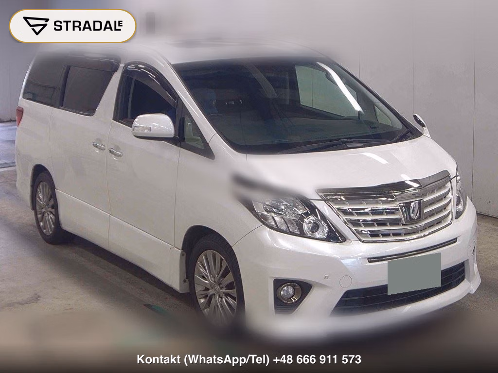 TOYOTA ALPHARD 240S TYPE GOLD 2013, aukcja z Japonii, zdjęcie 1