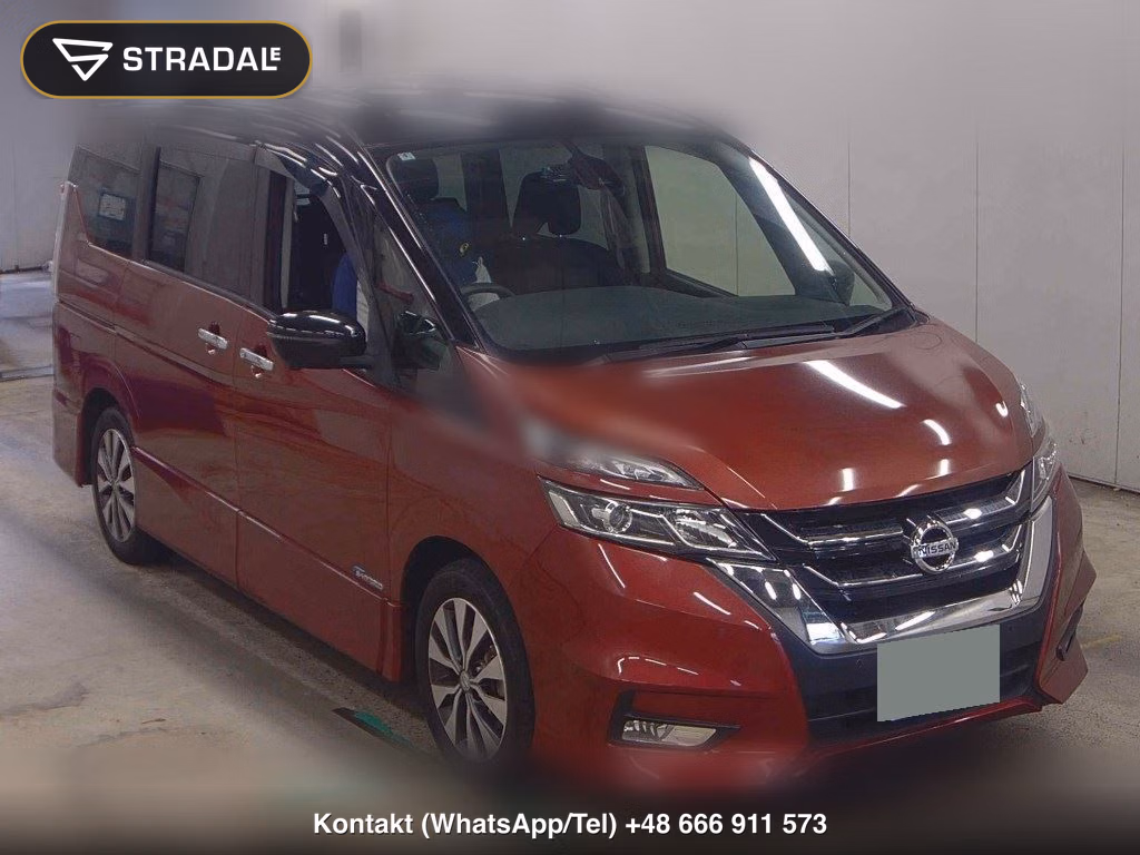 NISSAN SERENA 5D HIGHWAY STAR V SELECTION 2018, aukcja z Japonii, zdjęcie 1