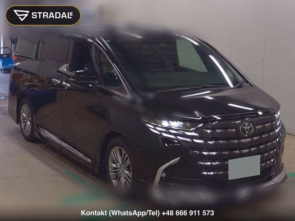 TOYOTA ALPHARD Z 2025, aukcja z Japonii, zdjęcie 1