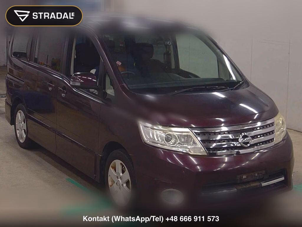 NISSAN SERENA 5D HIGHWAY STAR 2009, aukcja z Japonii, zdjęcie 1
